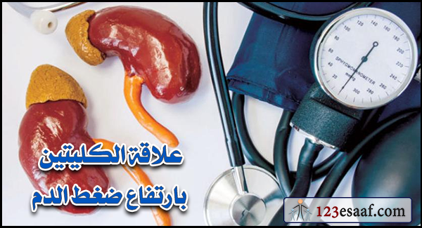 علاقة الكليتين بارتفاع ضغط الدم